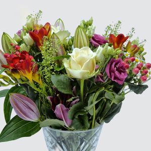 Cranleigh Red and Peach Bouquet