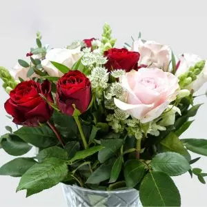 Elstead Red And Pink Bouquet