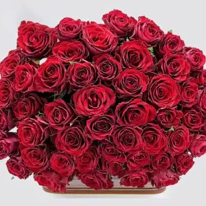 50 Naomi Red Roses Bouquet